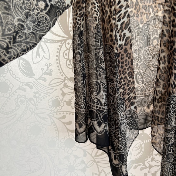 Big Size Chiffon Cardigan - Picture 5 of 5